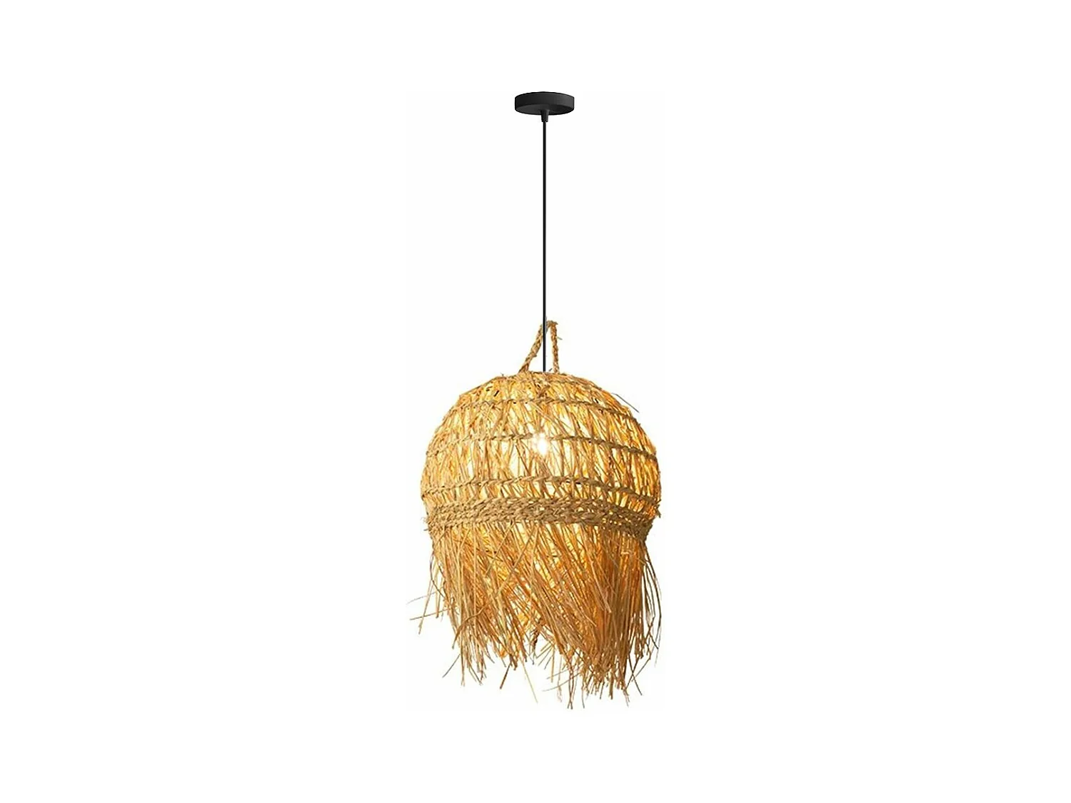Lampe Suspendue Toolight App1251-1Cp Boho Brown
