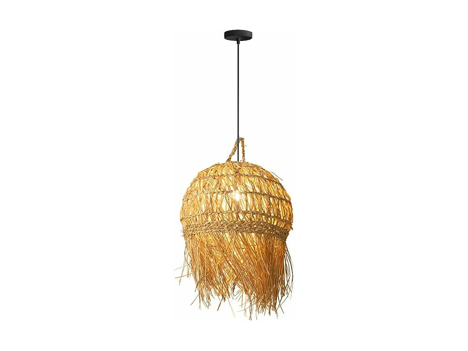 Lampe Suspendue Toolight App1251-1Cp Boho Brown