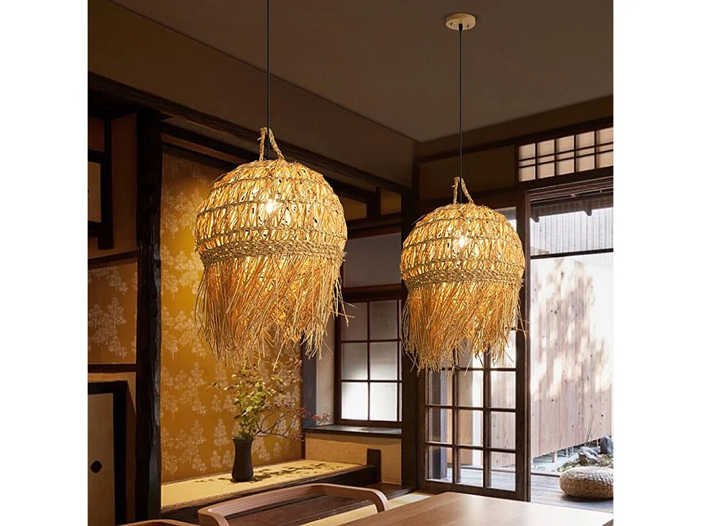 Lampe Suspendue Toolight App1251-1Cp Boho Brown