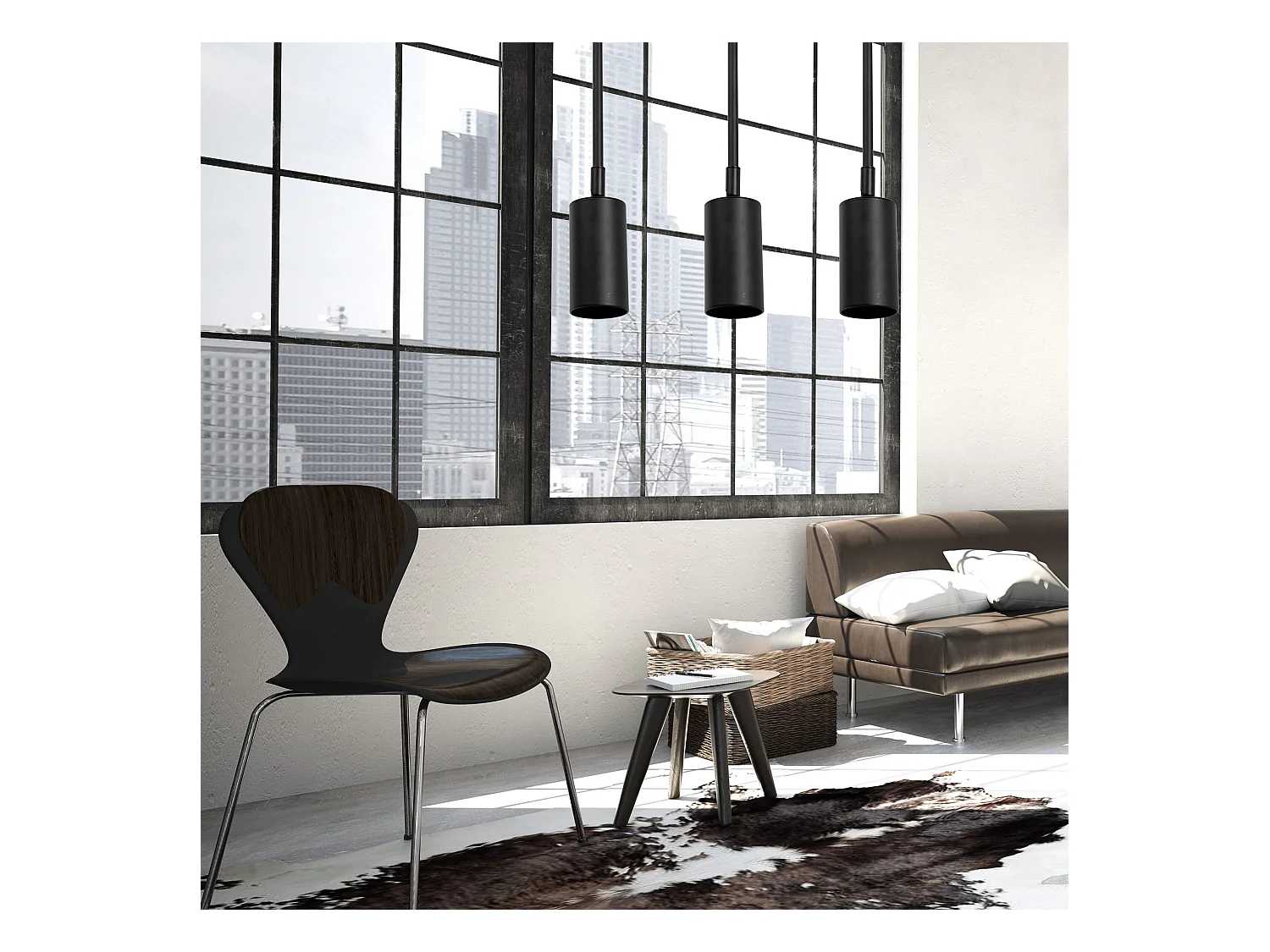 Lampe Suspendue Toolight App240-1Cp Black