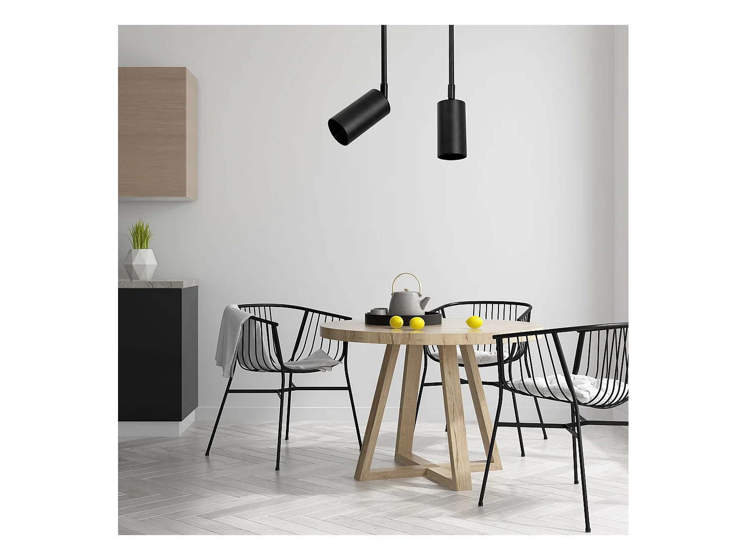 Lampe Suspendue Toolight App240-1Cp Black