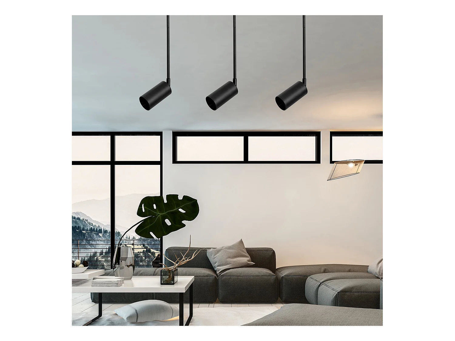 Lampe Suspendue Toolight App240-1Cp Black