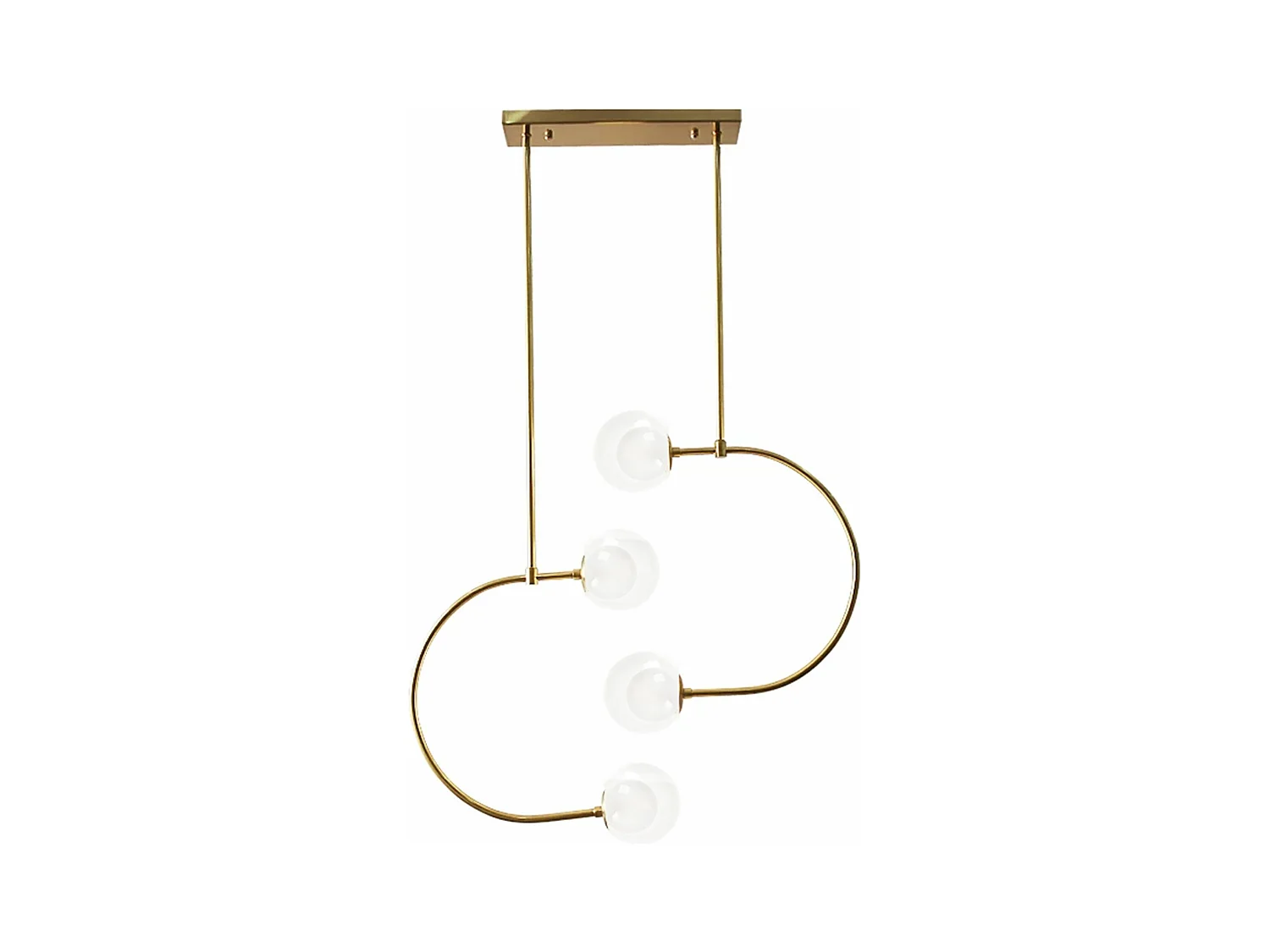 Lampe Suspendue Toolight App639-4Cp Gold