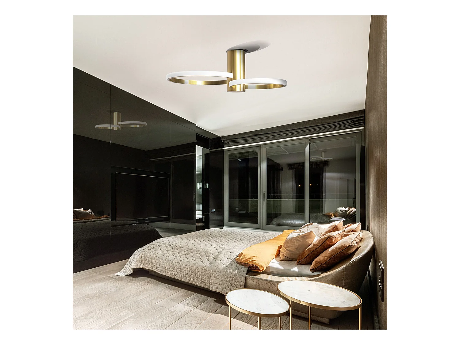 Lampe Suspendue Toolight App1402-Cw Gold