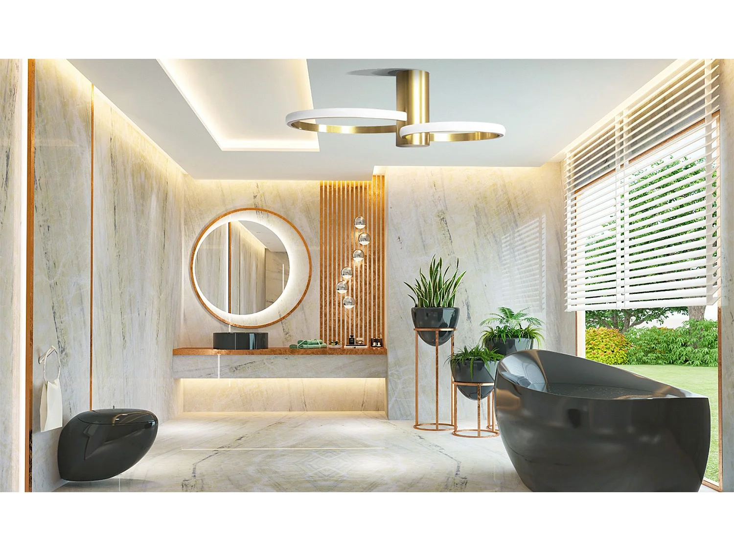 Lampada Toolight App1402-Cw Gold