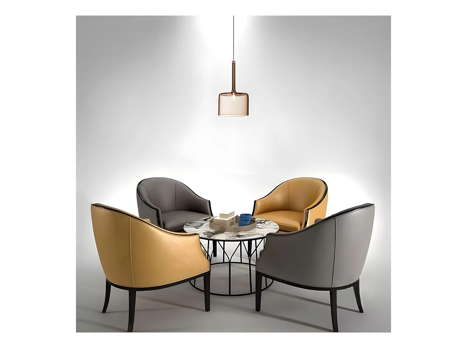 Candeeiro Suspenso Toolight App1698-1Cp A Brown