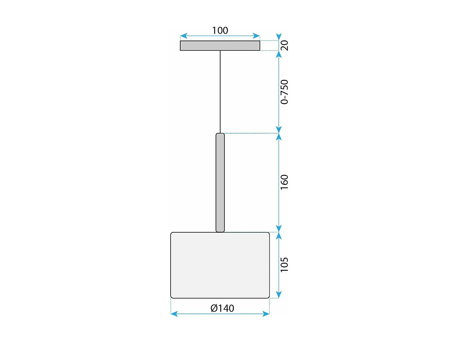 Lampe Suspendue Toolight App1698-1Cp A Brown