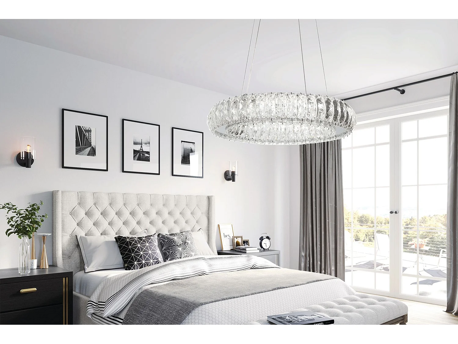 Hanglamp Toolight App1040-Cp Grey