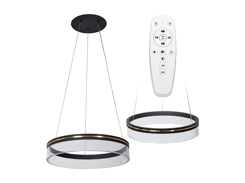 Lampe Suspendue Toolight App1191-Cp 40Cm Black