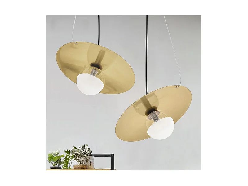 Lampe Suspendue Toolight App1417-Cp Black Gold