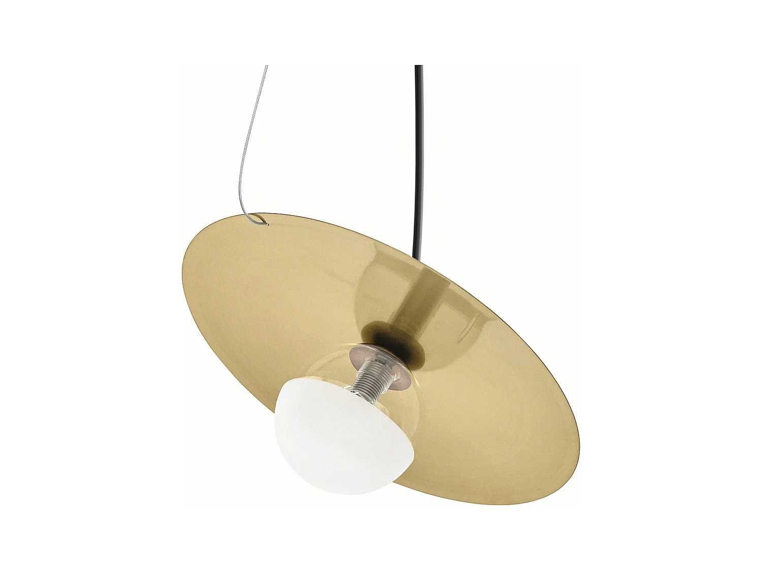 Lampe Suspendue Toolight App1417-Cp Black Gold
