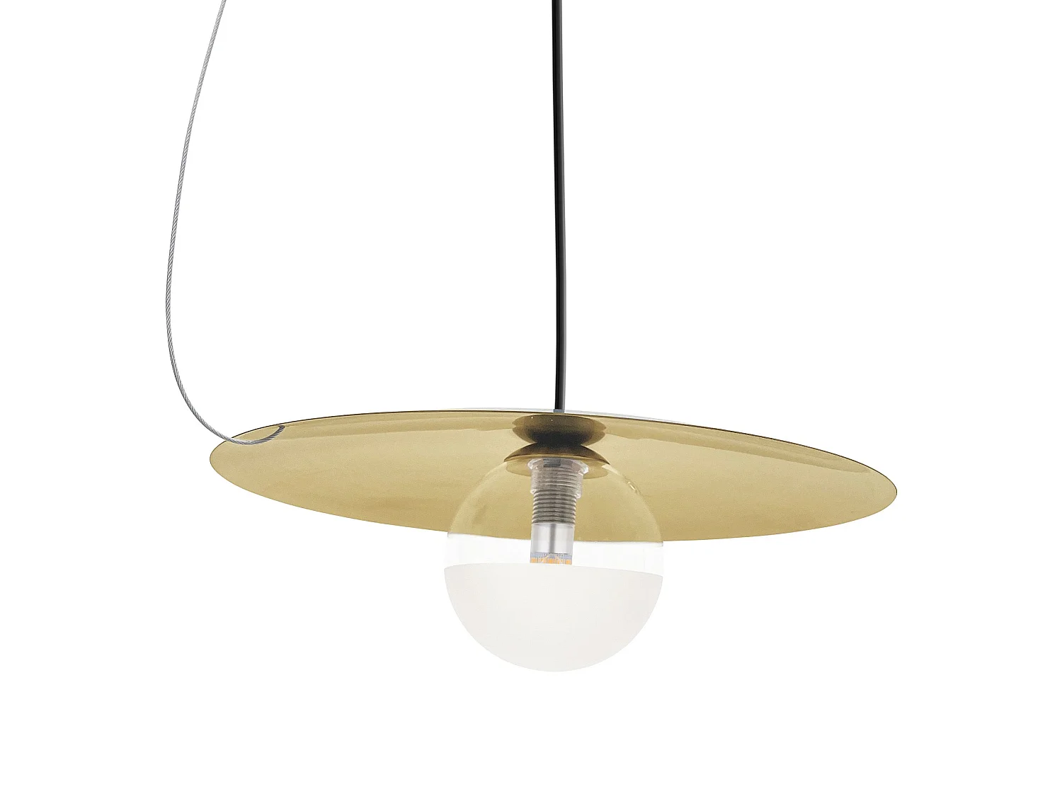 Lampe Suspendue Toolight App1417-Cp Black Gold