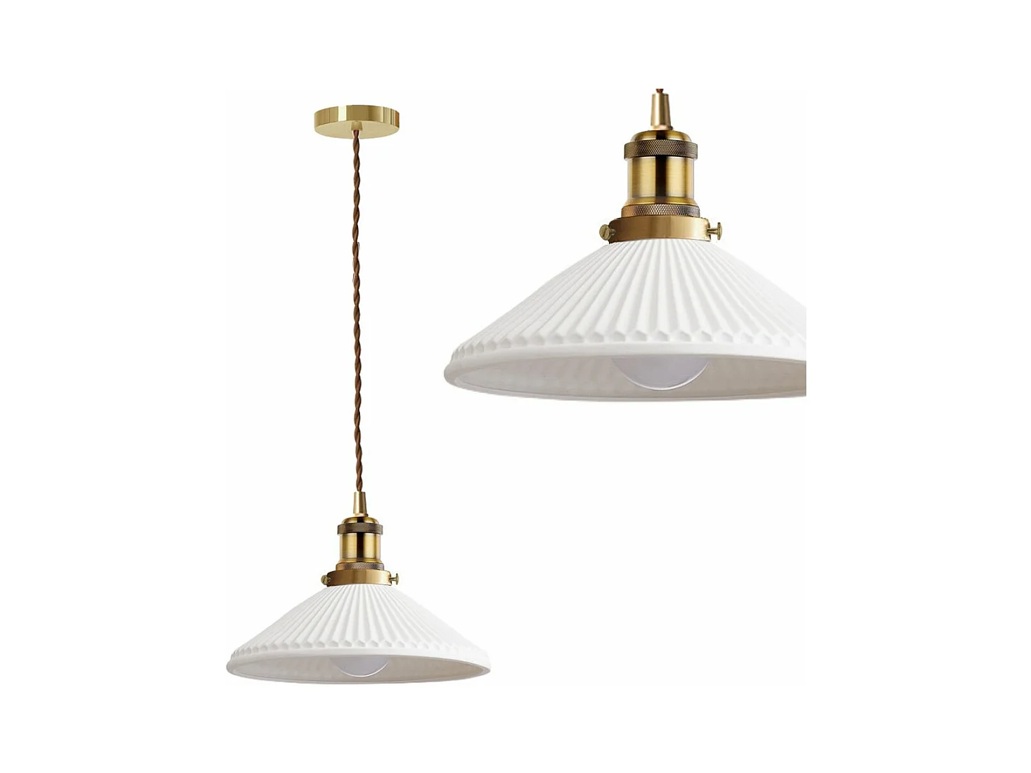 Lampe Suspendue Toolight App1172-1Cp White