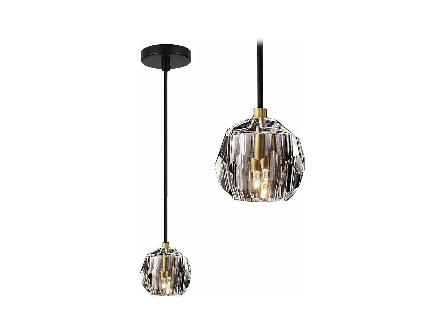 Lampe Suspendue Toolight App586-1Cp Black