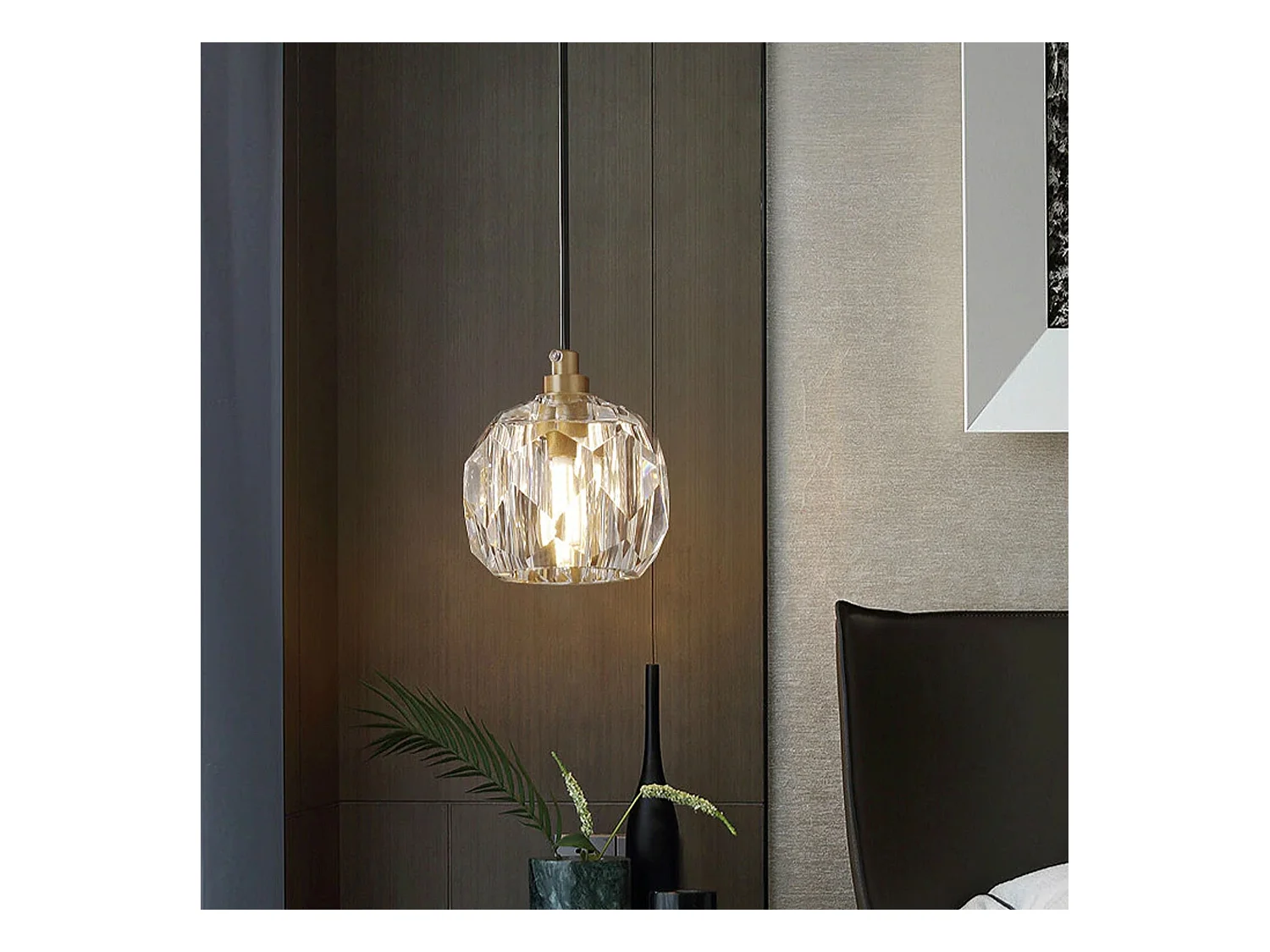 Lampe Suspendue Toolight App586-1Cp Black