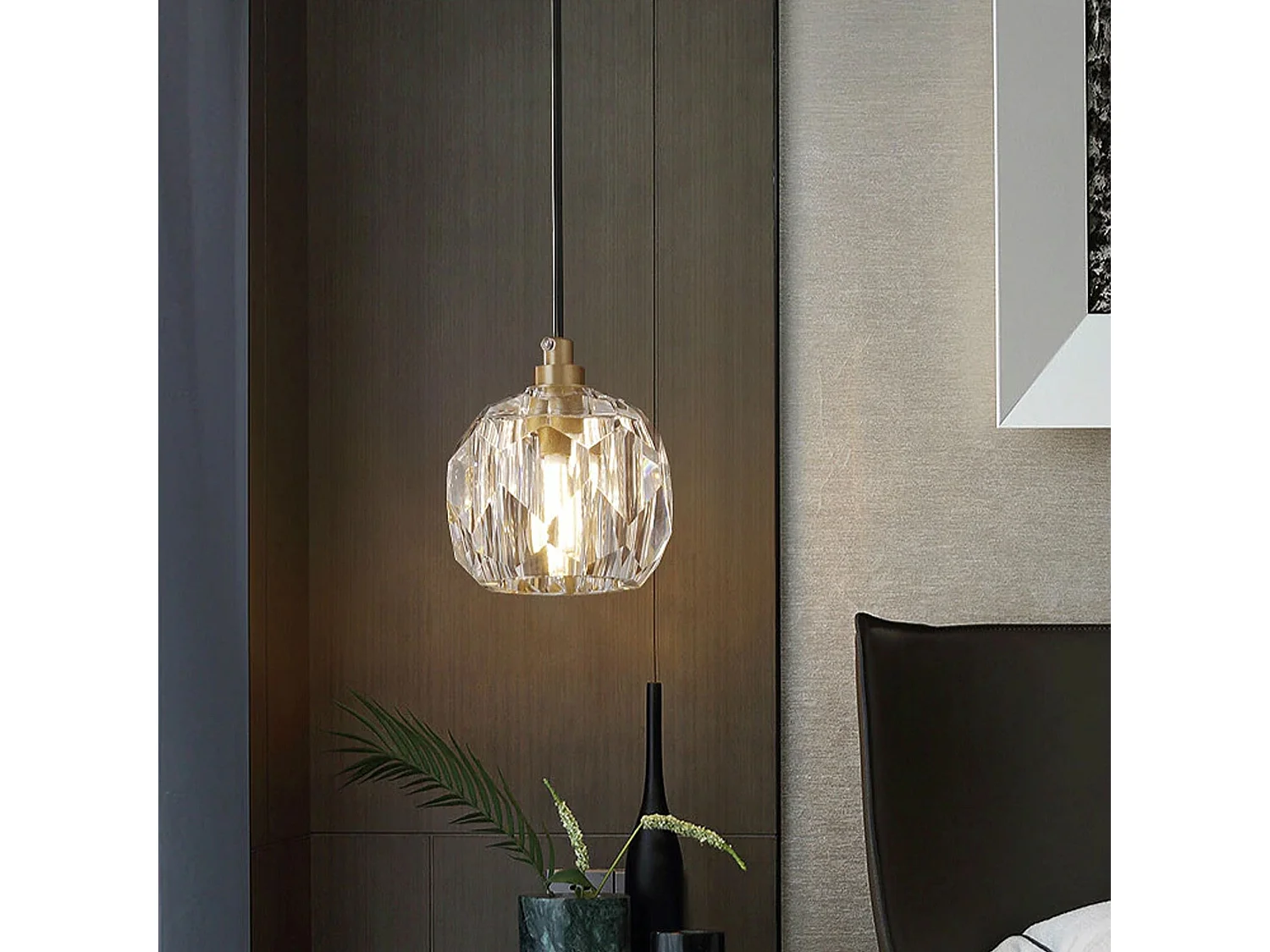 Lámpara Toolight App586-1Cp Black