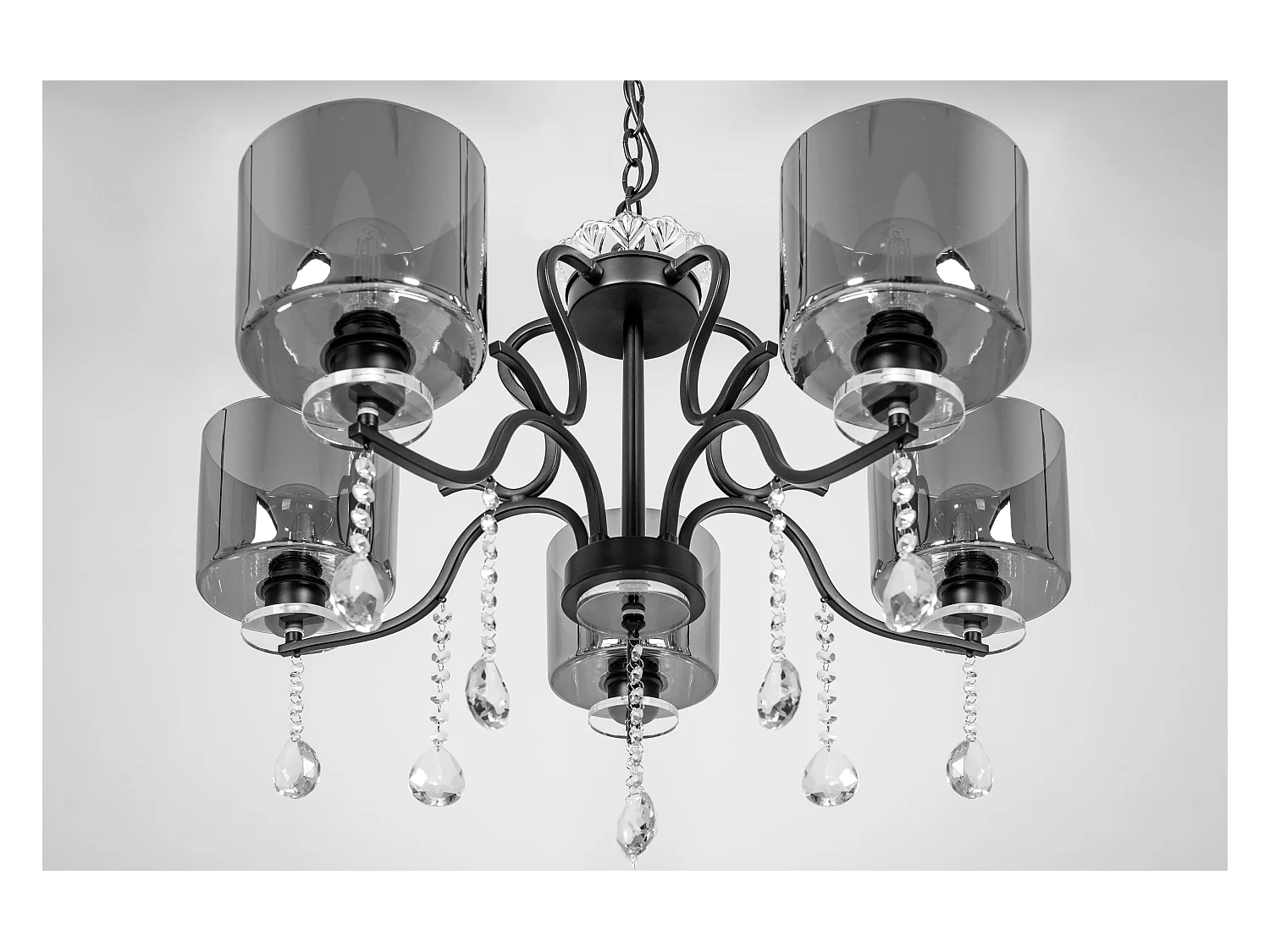 Lampe Suspendue Toolight App958-5Cp Black