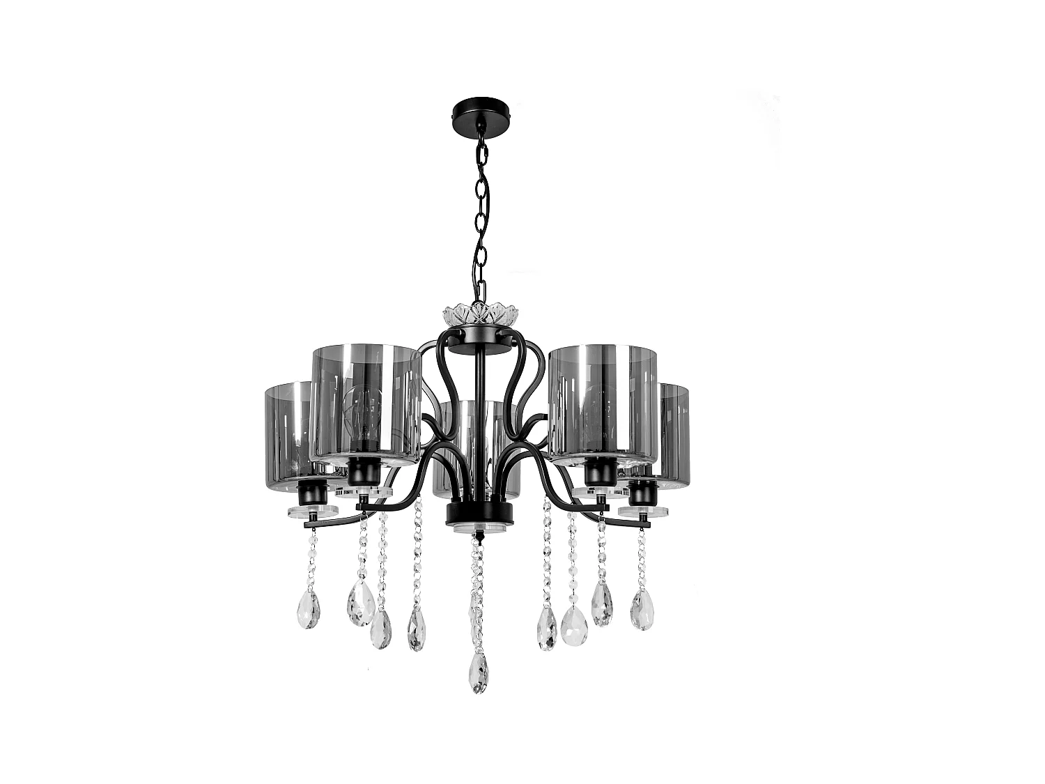 Lampe Suspendue Toolight App958-5Cp Black