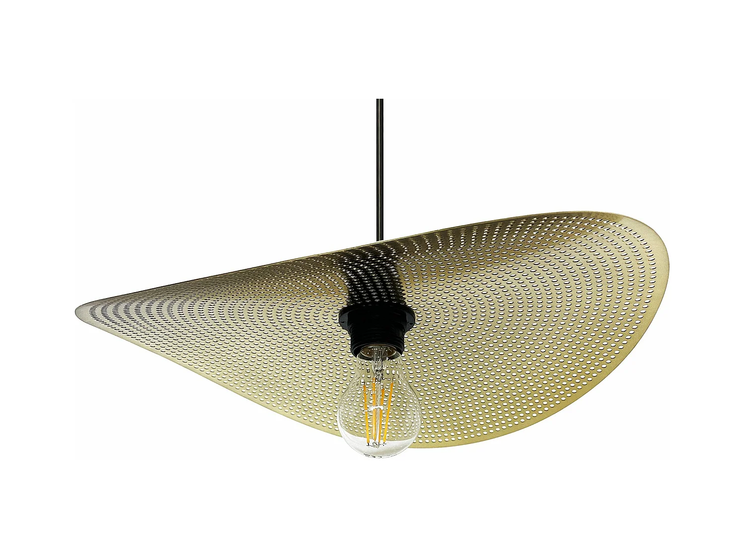 Lampe Suspendue Toolight App1469-1Cp Black Gold