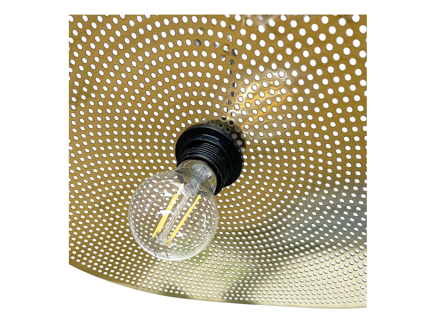 Lampe Suspendue Toolight App1469-1Cp Black Gold