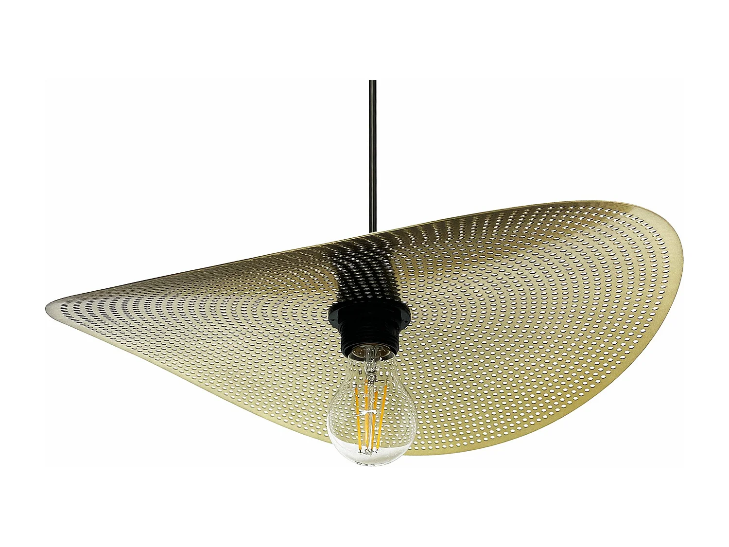 Lampe Suspendue Toolight App1469-1Cp Black Gold