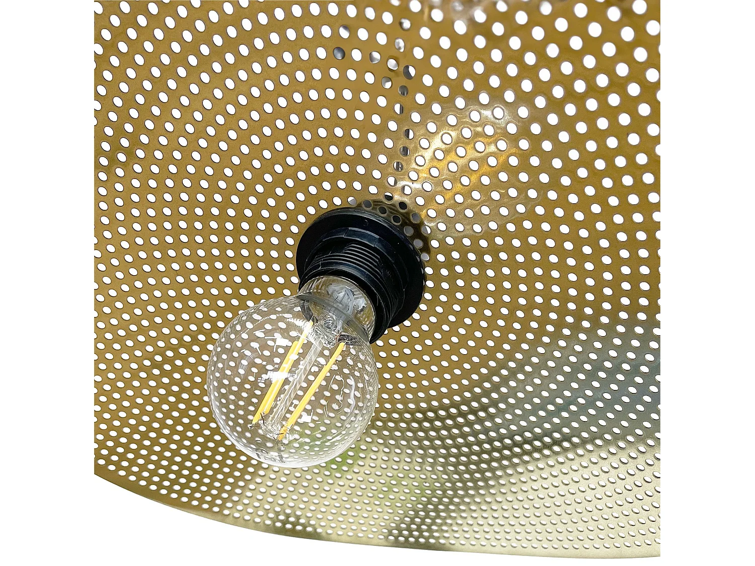 Lampe Suspendue Toolight App1469-1Cp Black Gold