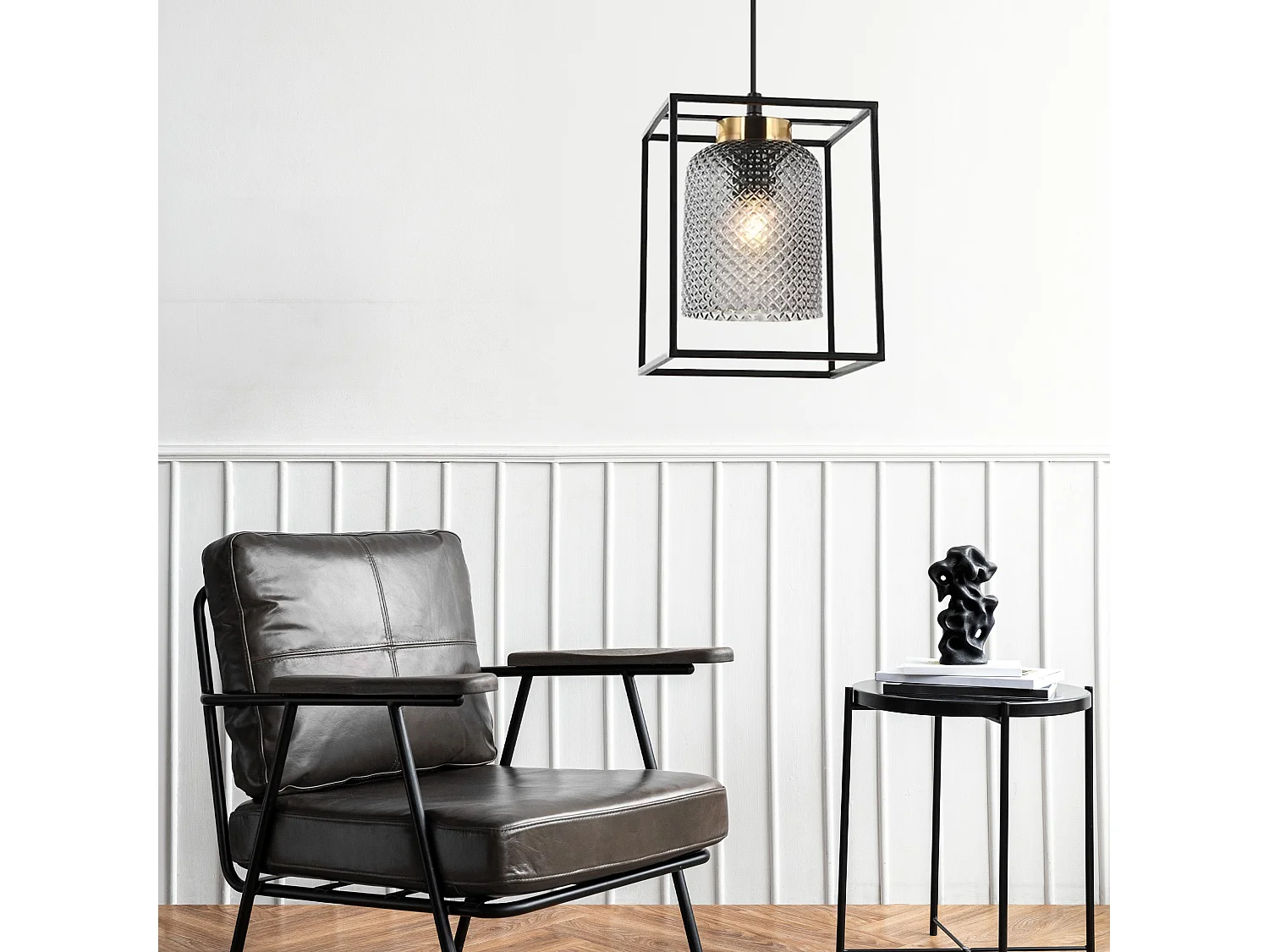 Lampe Suspendue Toolight App1265-1Cp Black