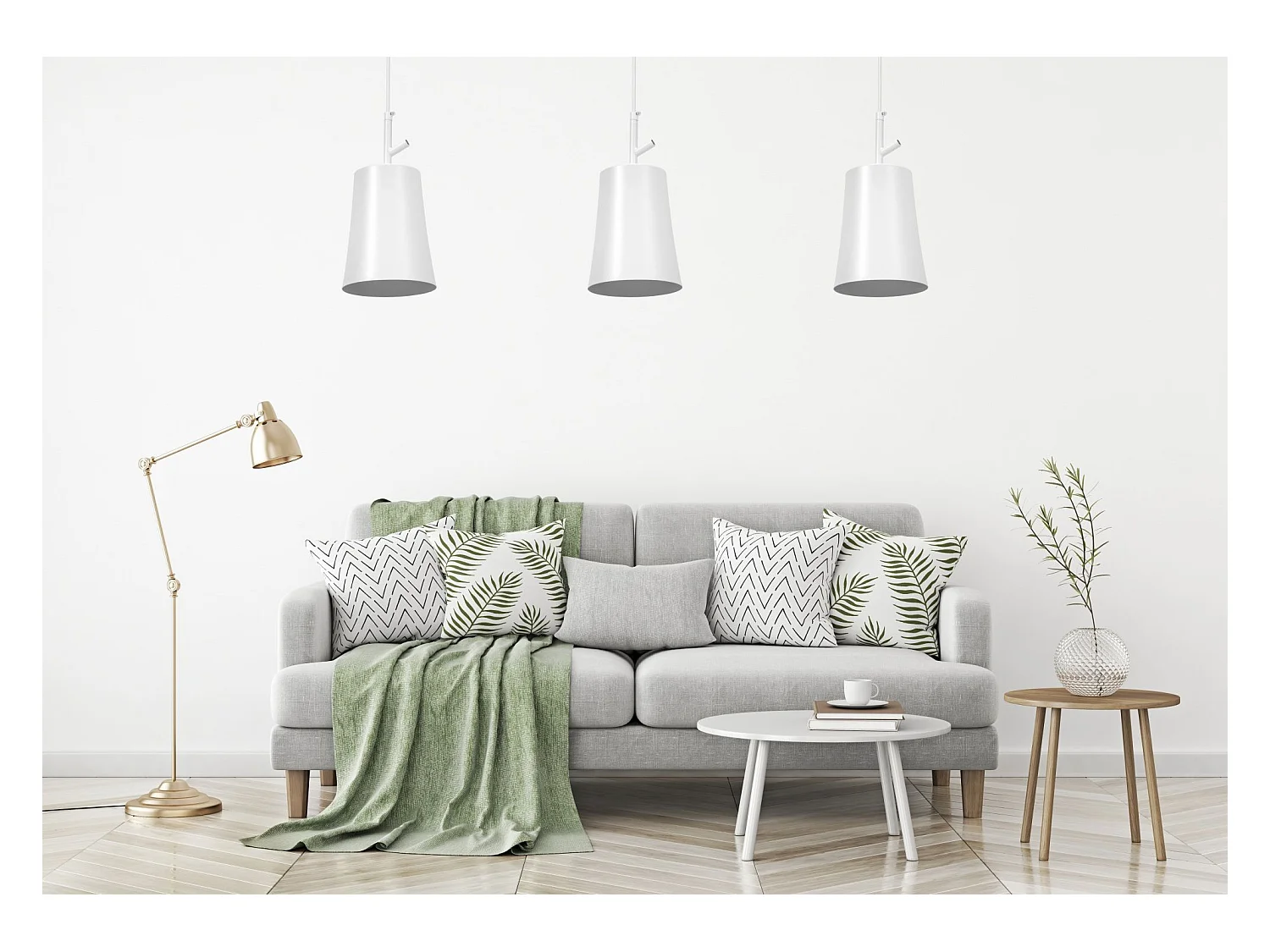 Lampe Suspendue Toolight App1035-1Cp White