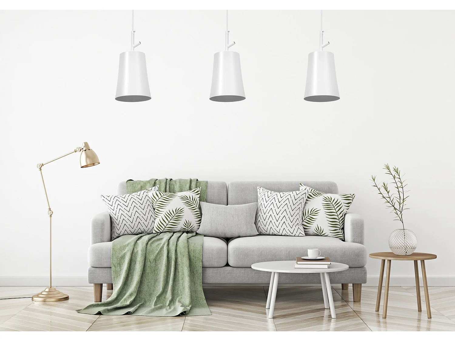 Lampe Suspendue Toolight App1035-1Cp White