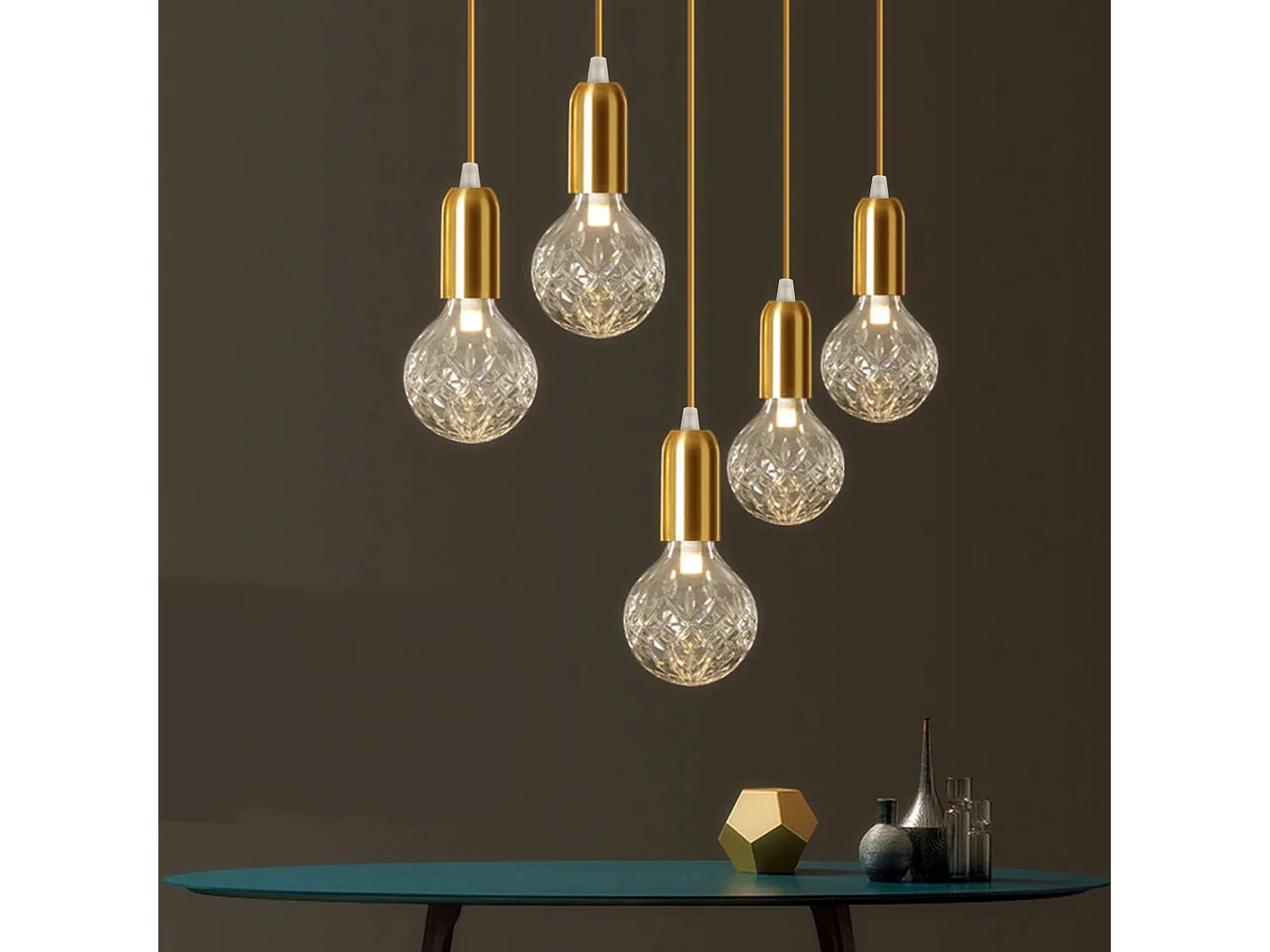 Hanglamp Toolight App649-1Cp Gold