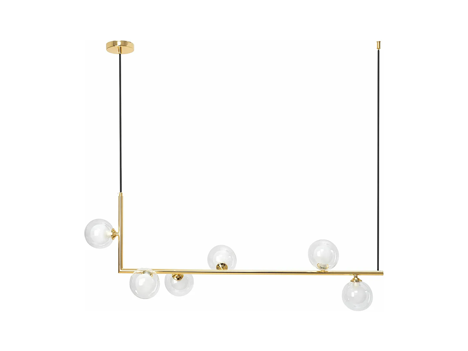 Lampe Suspendue Toolight App690-6Cp Gold