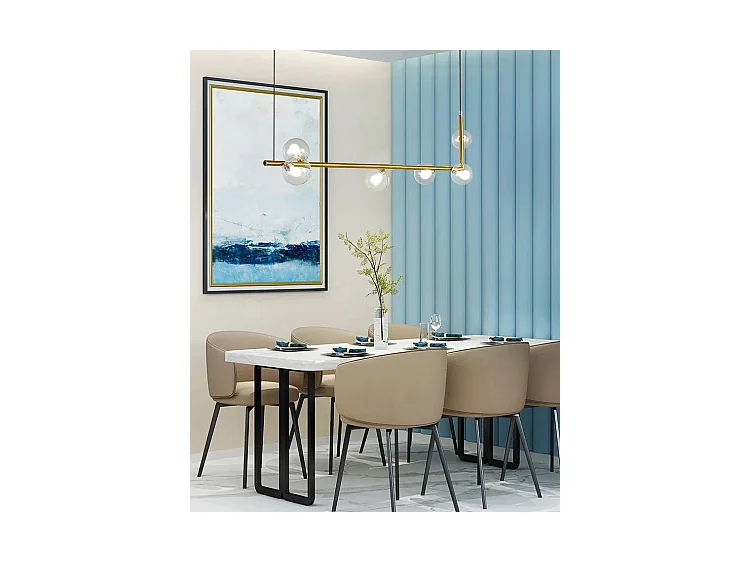 Lampe Suspendue Toolight App690-6Cp Gold