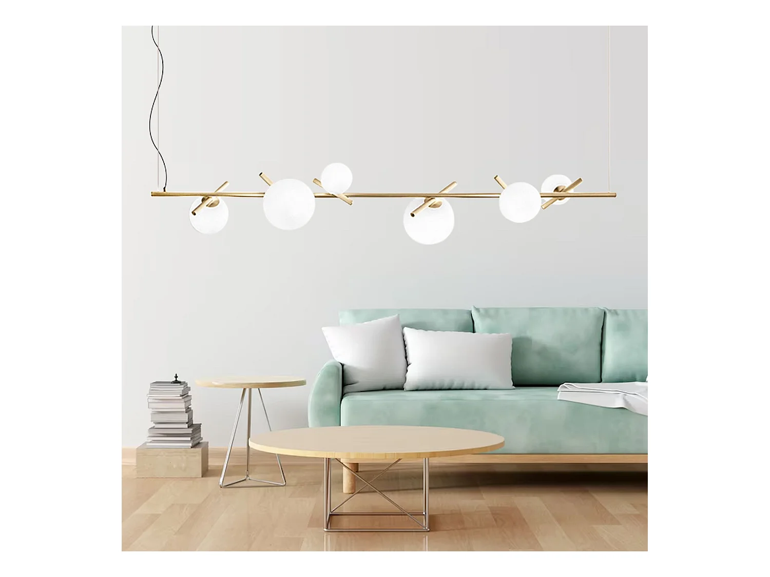 Lampe Suspendue Toolight App1664-6Cp Gold