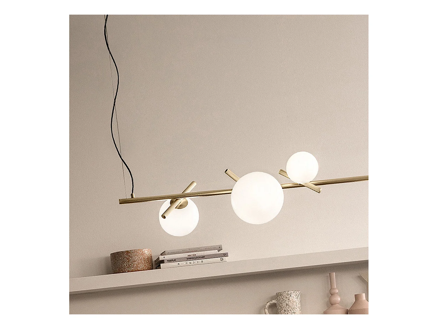 Lampe Suspendue Toolight App1664-6Cp Gold