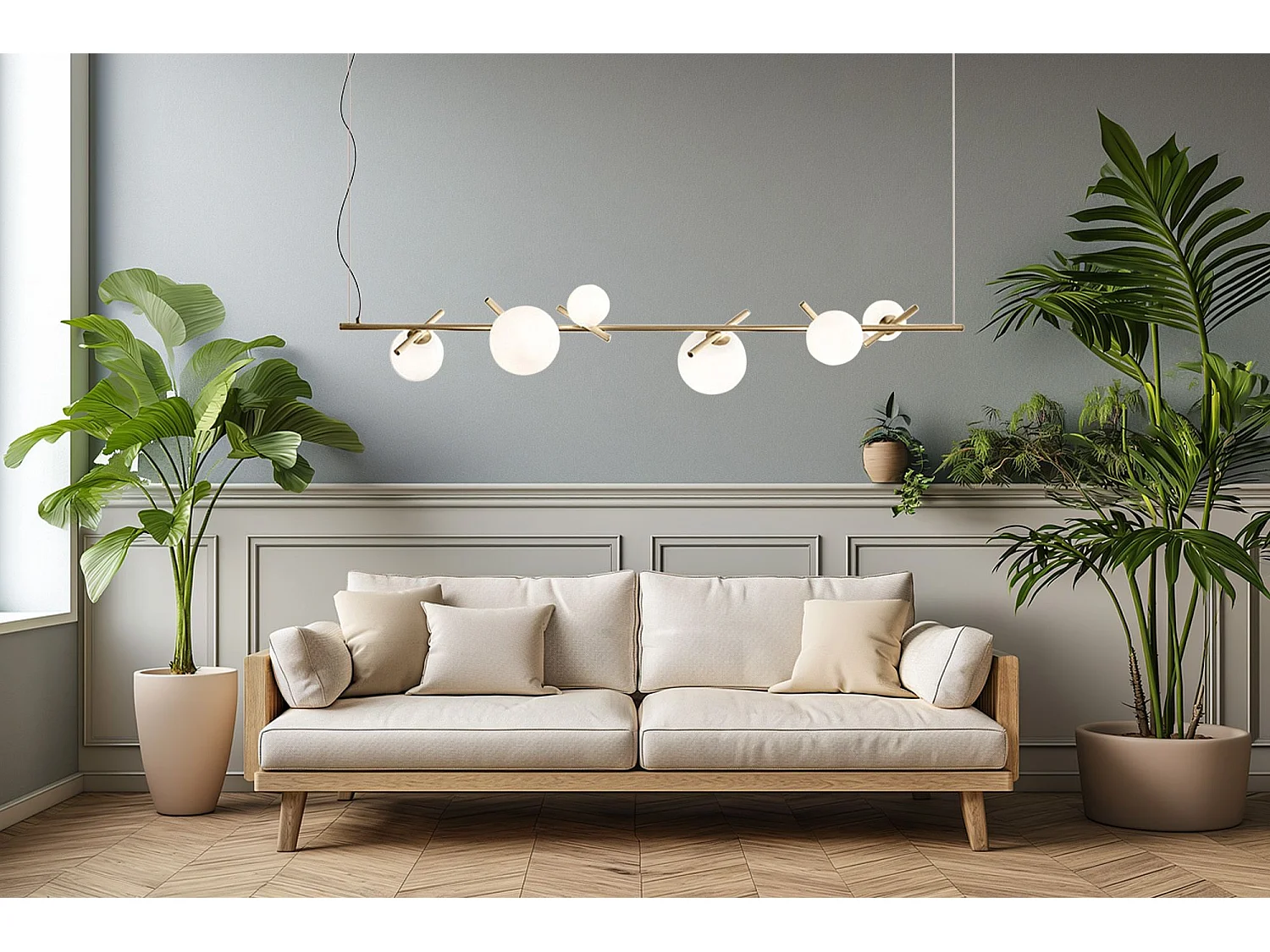 Hanglamp Toolight App1664-6Cp Gold