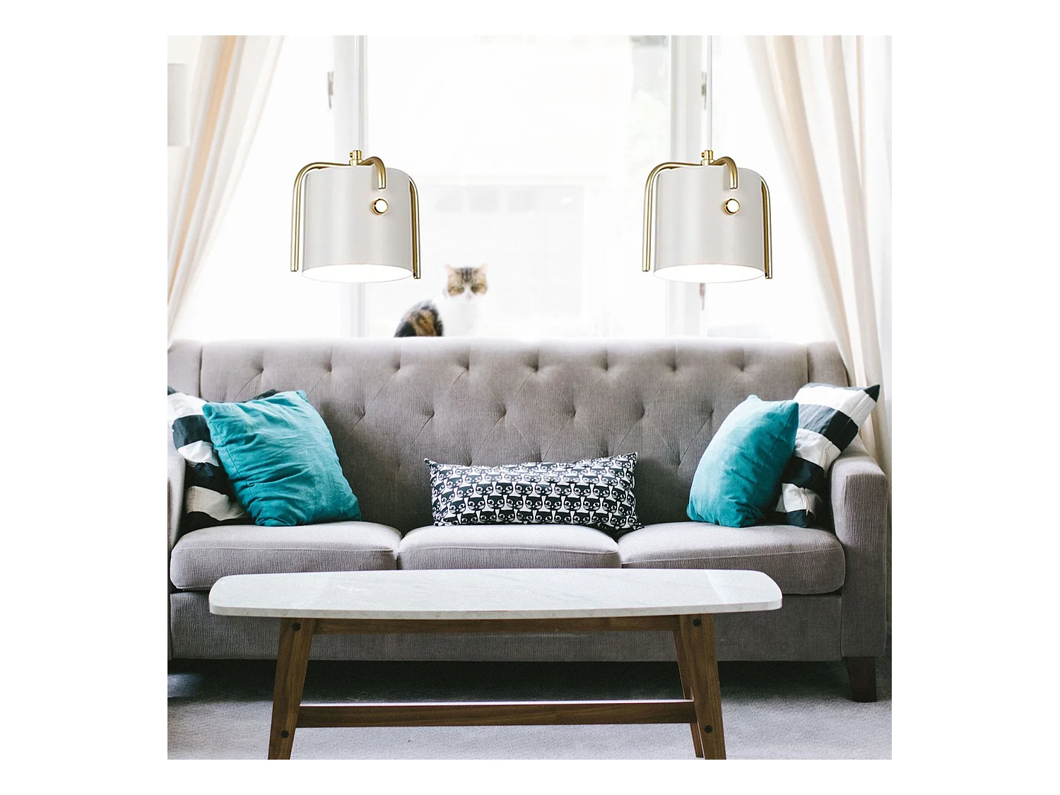 Lampe Suspendue Toolight App935-1Cp Elegant White