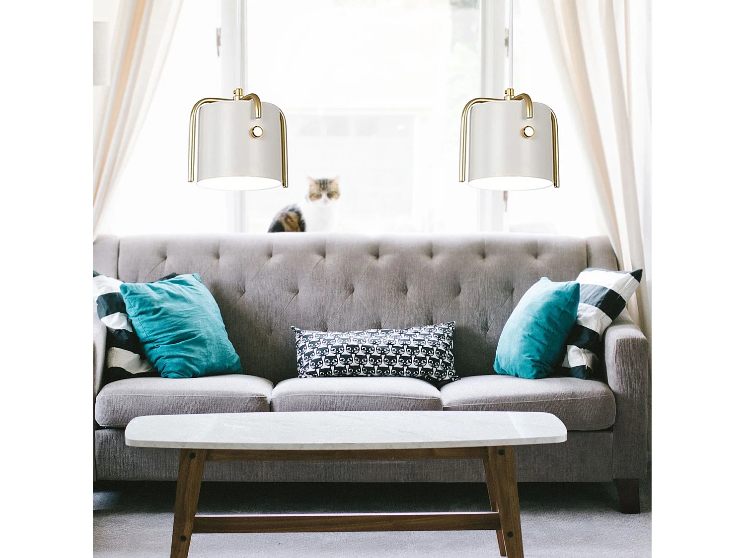 Lampe Suspendue Toolight App935-1Cp Elegant White