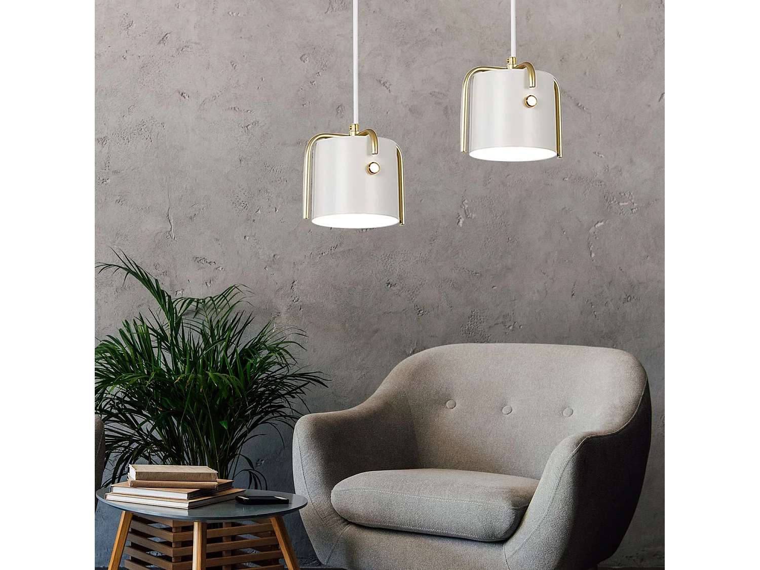 Candeeiro Suspenso Toolight App935-1Cp Elegant White