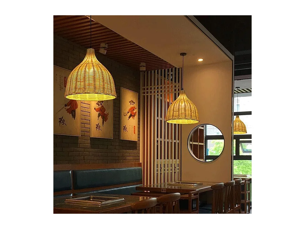 Lampe Suspendue Toolight App1647-1Cp Boho Beige