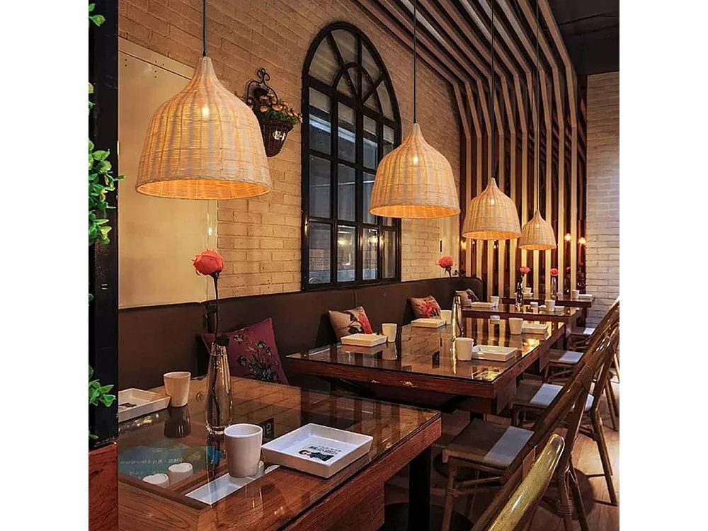 Lampe Suspendue Toolight App1647-1Cp Boho Beige