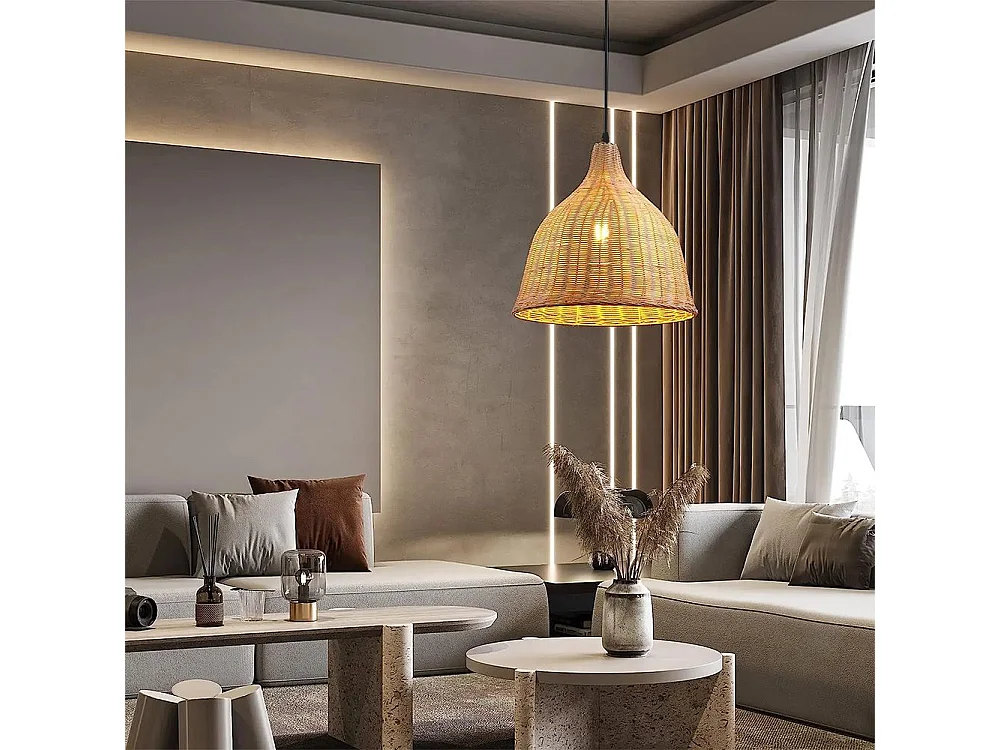 Lampada Toolight App1647-1Cp Boho Beige
