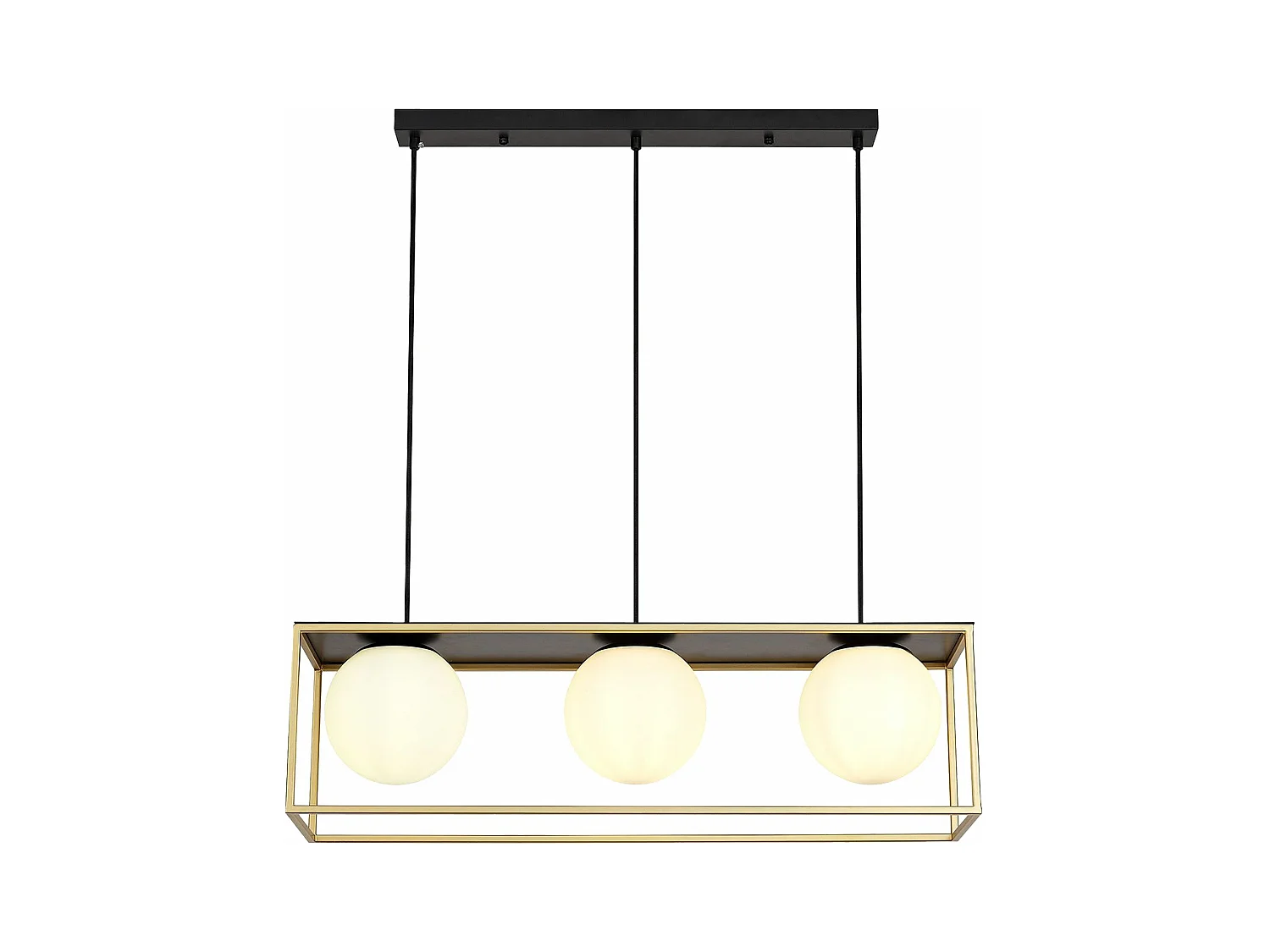 Lampe Suspendue Toolight App1164-3Cp Gold White