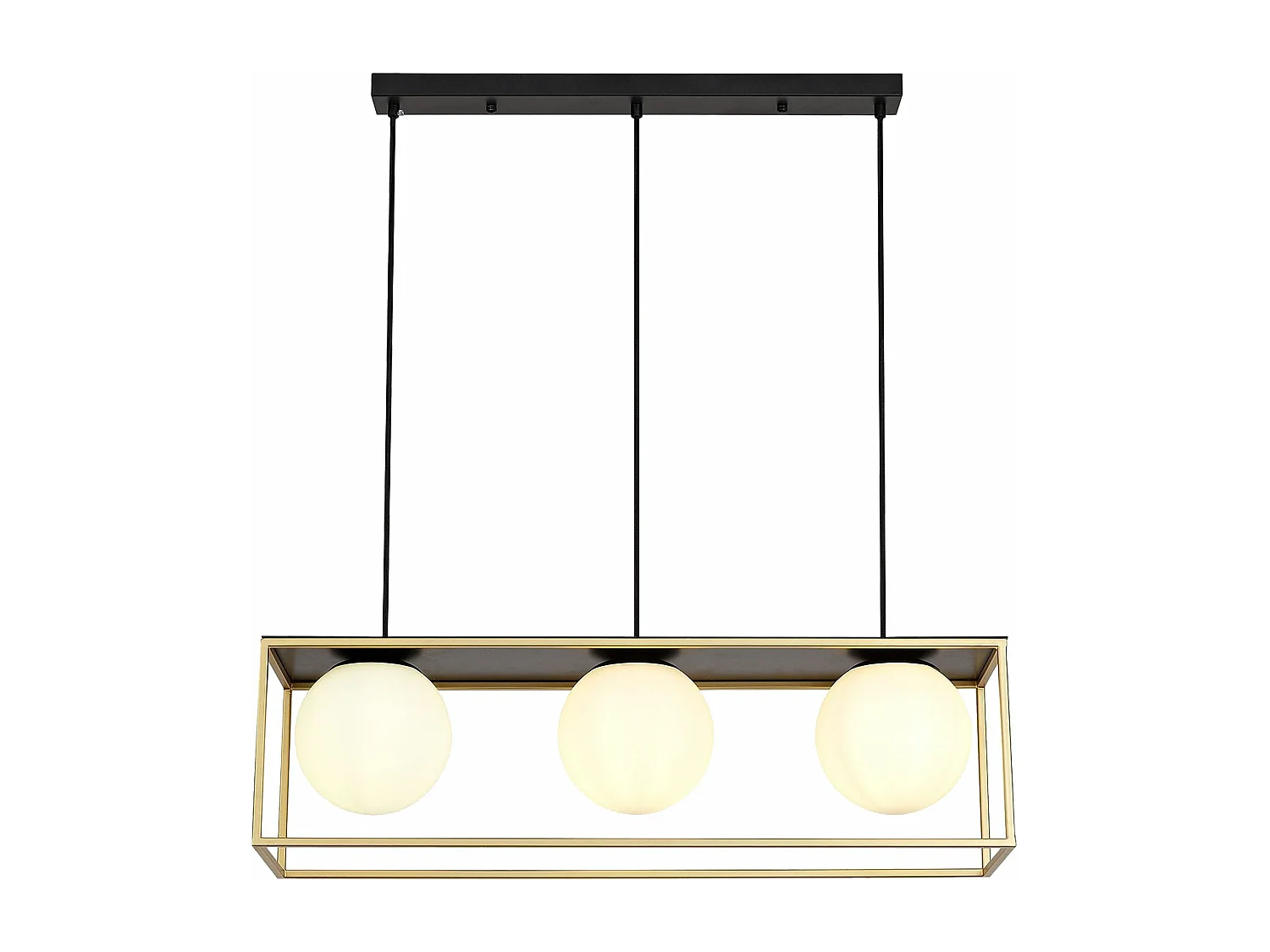 Lampe Suspendue Toolight App1164-3Cp Gold White