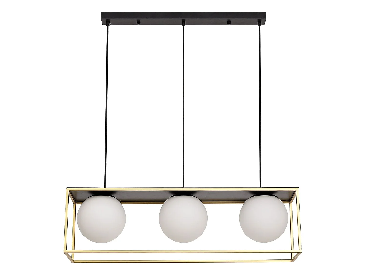 Toolight APP1164-3CP hængelampe guld hvid 29X29X15,5CM