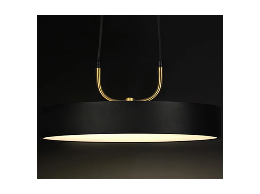 Lampe Suspendue Toolight Led App947-1Cp Round 30Cm Black