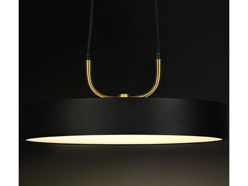 Lampe Suspendue Toolight Led App947-1Cp Round 30Cm Black