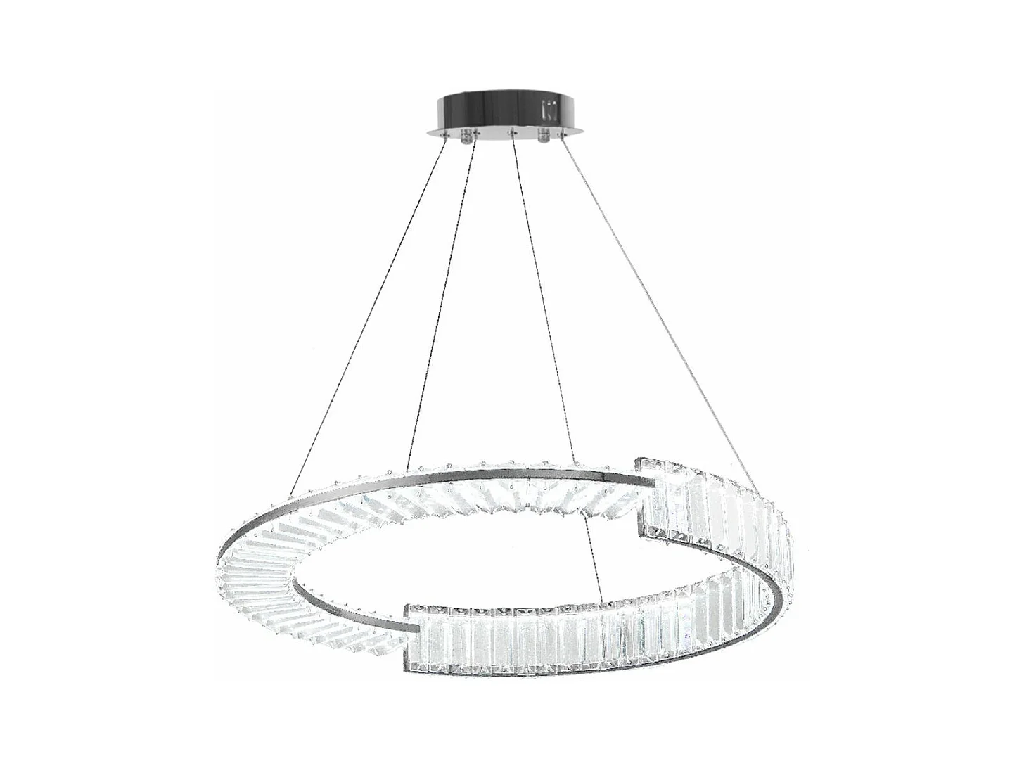 Lampe Suspendue Toolight Led App1529-Cp60 Chrome