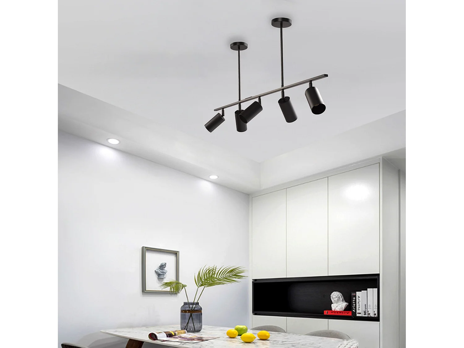 Lámpara Toolight App611-5C Loft Black