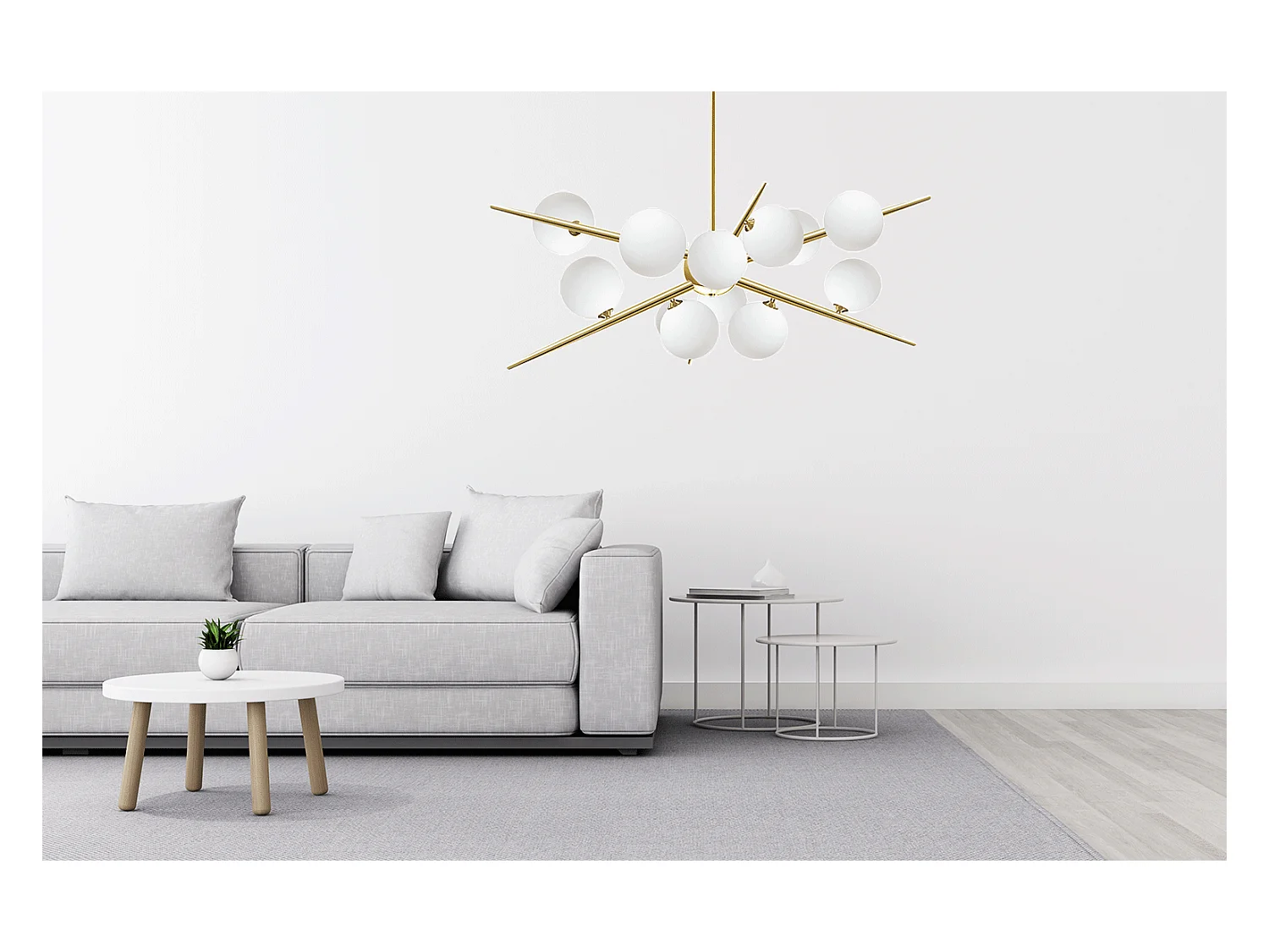 Hanglamp Toolight App998-12Cp Gold