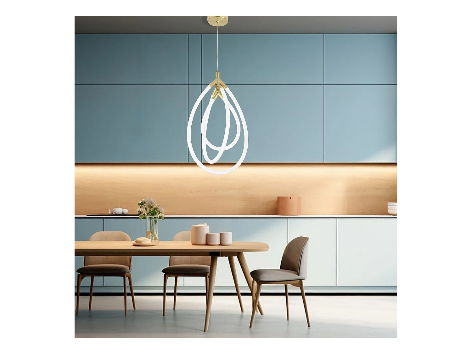 Hanglamp Toolight Led G018-Cp Gold